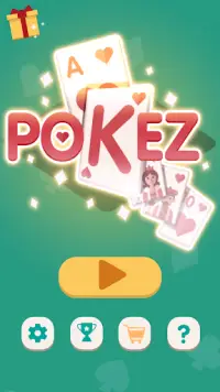 Pokez Playing - Poker Card Puzzle Screen Shot 0