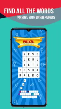 Magical Words Link - Word Connect Puzzle Game App Screen Shot 1