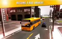 NY City Bus Simulator 3D drive Screen Shot 1