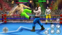प्रो कुश्ती खेल: अंगूठी लड़ सुपर स्टार Screen Shot 1