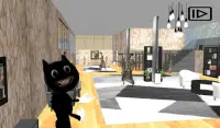 Angry Cartoon Cat Night Light Head 3 Versus Screen Shot 0