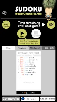 Sudoku World Championship Screen Shot 5