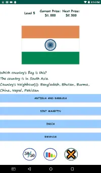 World Flag Trivia - A Game of Countries Flag Quiz Screen Shot 13