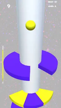 Helix Jump - Ball Crush : Helix Stack 3D Screen Shot 2