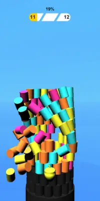 3D Tower Crash Fall Screen Shot 1