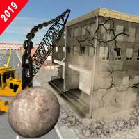 Wrecking crane simulator 2019: huis bewegend spel