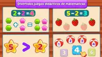 Juegos de matemáticas niños Screen Shot 4
