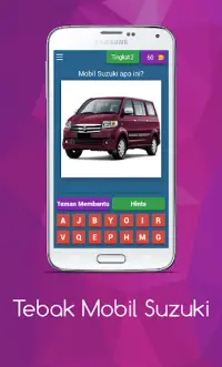 Tebak Mobil Suzuki Screen Shot 2