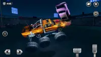 6x6 Monster Truck Yıkım Derbi: Dublör Araba Yarışı Screen Shot 15