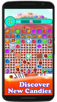 Candy Smash-Free Match 3 Puzzle Game Screen Shot 5
