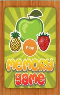Memory Game Screen Shot 0
