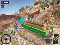 Offroad Snow Trailer Truck Driving Game 2020 Screen Shot 10