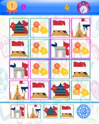 Landen Sudoku Spel voor kinderen Screen Shot 14