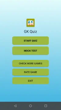 GK Quiz : World General Knowledge app Screen Shot 0