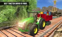 Offroad Farming Tractor Cargo Drive Simulator 2019 Screen Shot 2