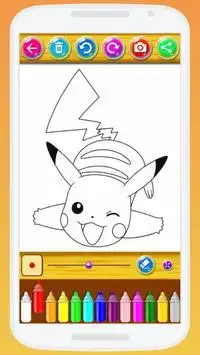 Pokemon Coloring Book Screen Shot 0