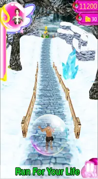 Temple Lost Snow Escape Screen Shot 7