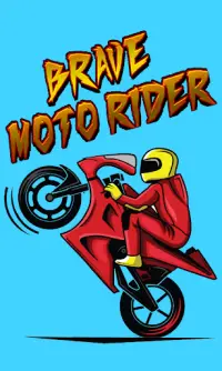 Brave Moto Rider Screen Shot 1
