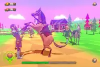 caballo simulador fantasía selva Screen Shot 2