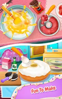 Sweet Donut Cake Maker Screen Shot 0