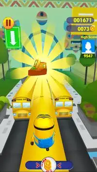 Subway Banana Runner Adventure Screen Shot 1