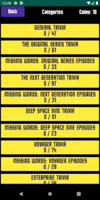 Quiz About Star Trek Screen Shot 5