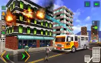 pompier sauvetage - urgence simulateur de camion Screen Shot 5
