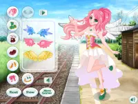 ángel chica anime vestir juego Screen Shot 0