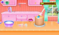 cooking cake and decorat game Screen Shot 3