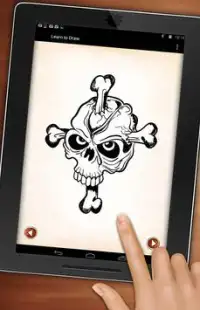 Tattoo Skulls Drawing Lessons Screen Shot 3