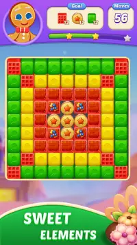 Candy Blast Fever:Cubes Crush Screen Shot 1