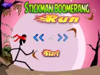 Stickman Boomerang Run Screen Shot 9