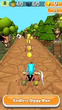 Oggy Temple Run -  Endless Runner Screen Shot 2