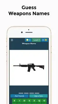Quiz Weapons, Characters & Map of Free-Fire Screen Shot 1