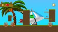 Rolling Balls - Tropical Beach Adventure Screen Shot 3