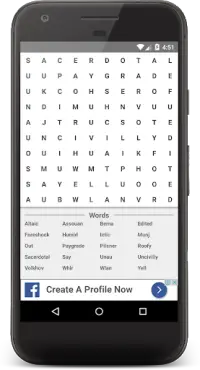 King: Word Search Cross Screen Shot 0