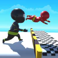 Crowd race 3d - Stickman run in road