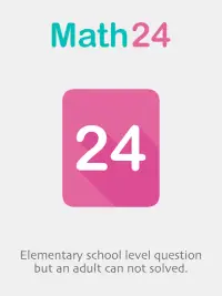 Math24 - A puzzle of math 24 Screen Shot 8