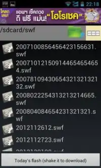 SWF Game Player Screen Shot 0