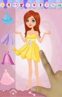 Viste a la princesa Rapunzel Screen Shot 2