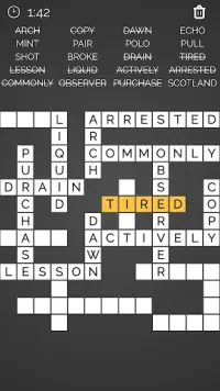 Crossword : Word Fill Screen Shot 5