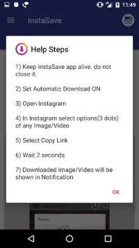 FastSave for Instagram Images Videos Screen Shot 2