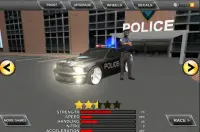 Xe cảnh sát vs đường Racers Screen Shot 2