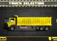 重いダンプトラックの3D駐車場 Screen Shot 7