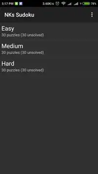 NKs Sudoku Screen Shot 0