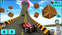 rumus permainan mobil balap: permainan mobil stunt Screen Shot 0