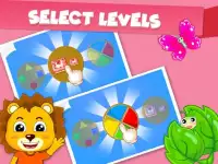 Shapes Colors Size - Interactive Games for Kids Screen Shot 0