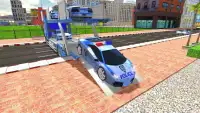 Polisi Robot Sepeda Truck Sim Screen Shot 3