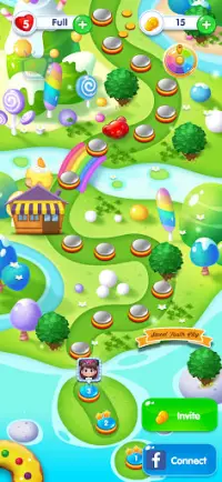 Fruit Candy Shop: Match 3 Game Screen Shot 0