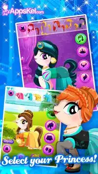 Pony Girls Friendship - Magic Dress Up Game Screen Shot 1